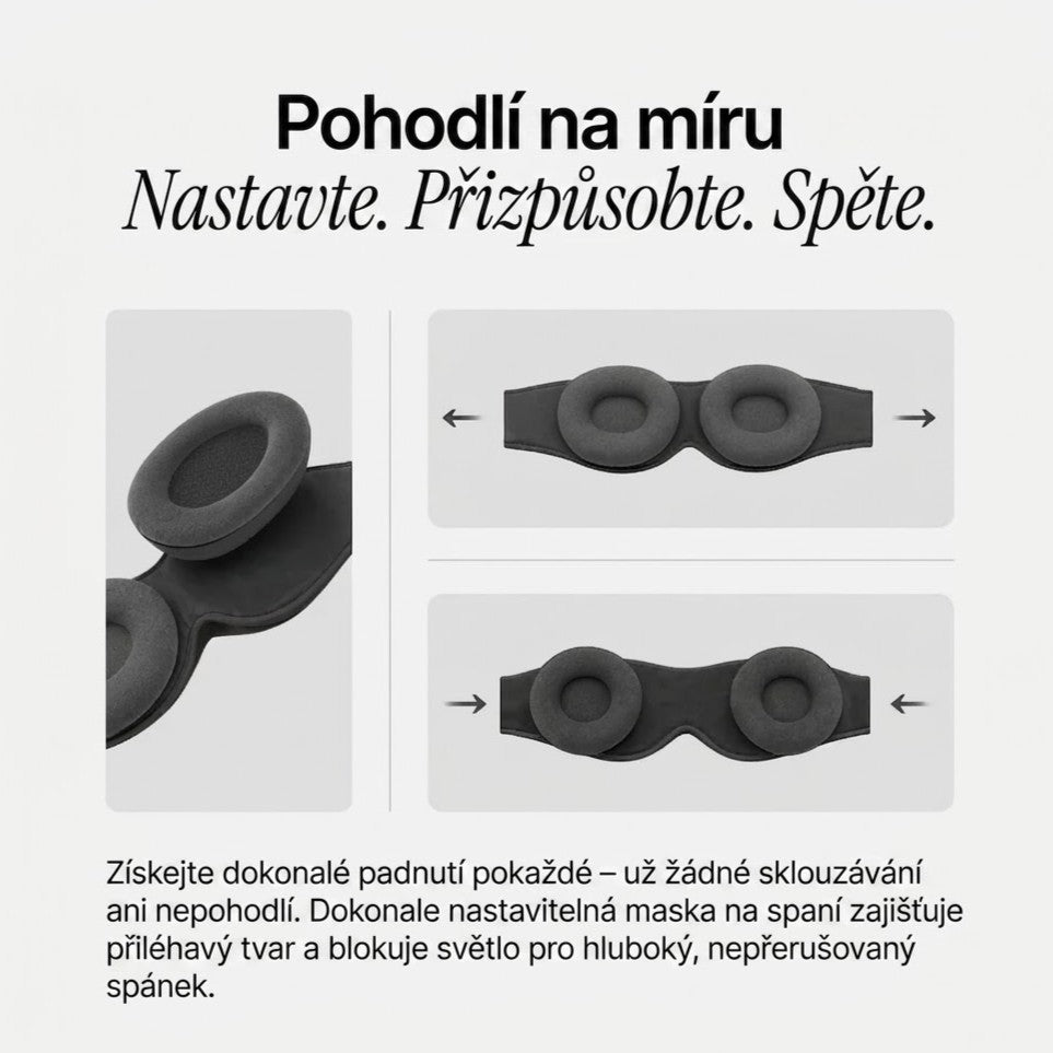 Spánková maska Eclipse