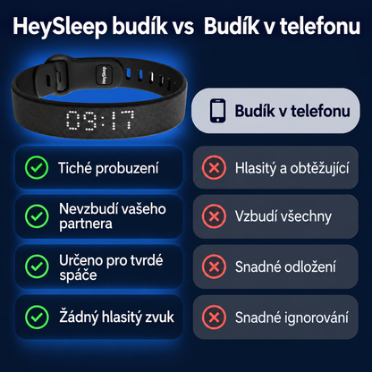 Vibrační budík