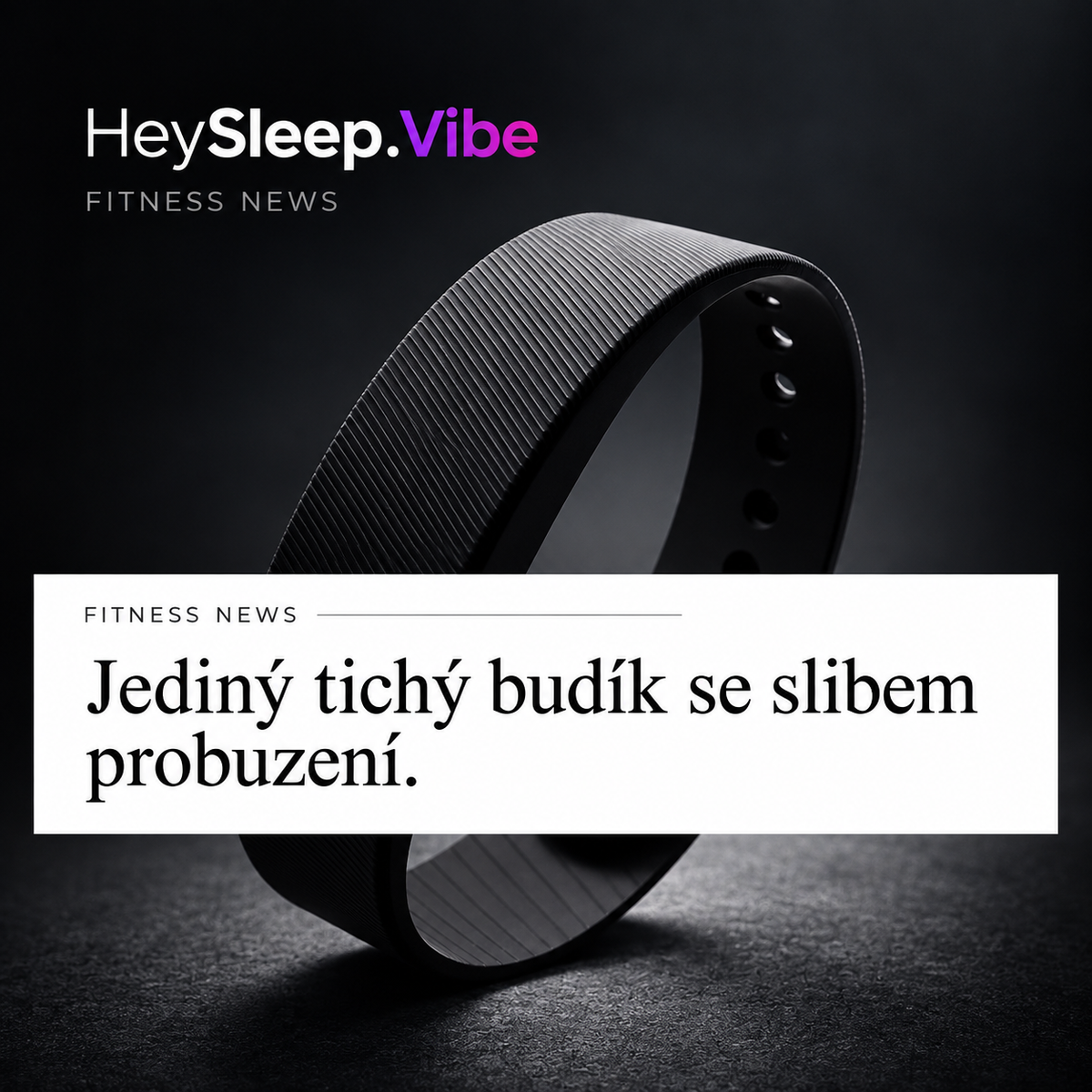 Vibrační budík
