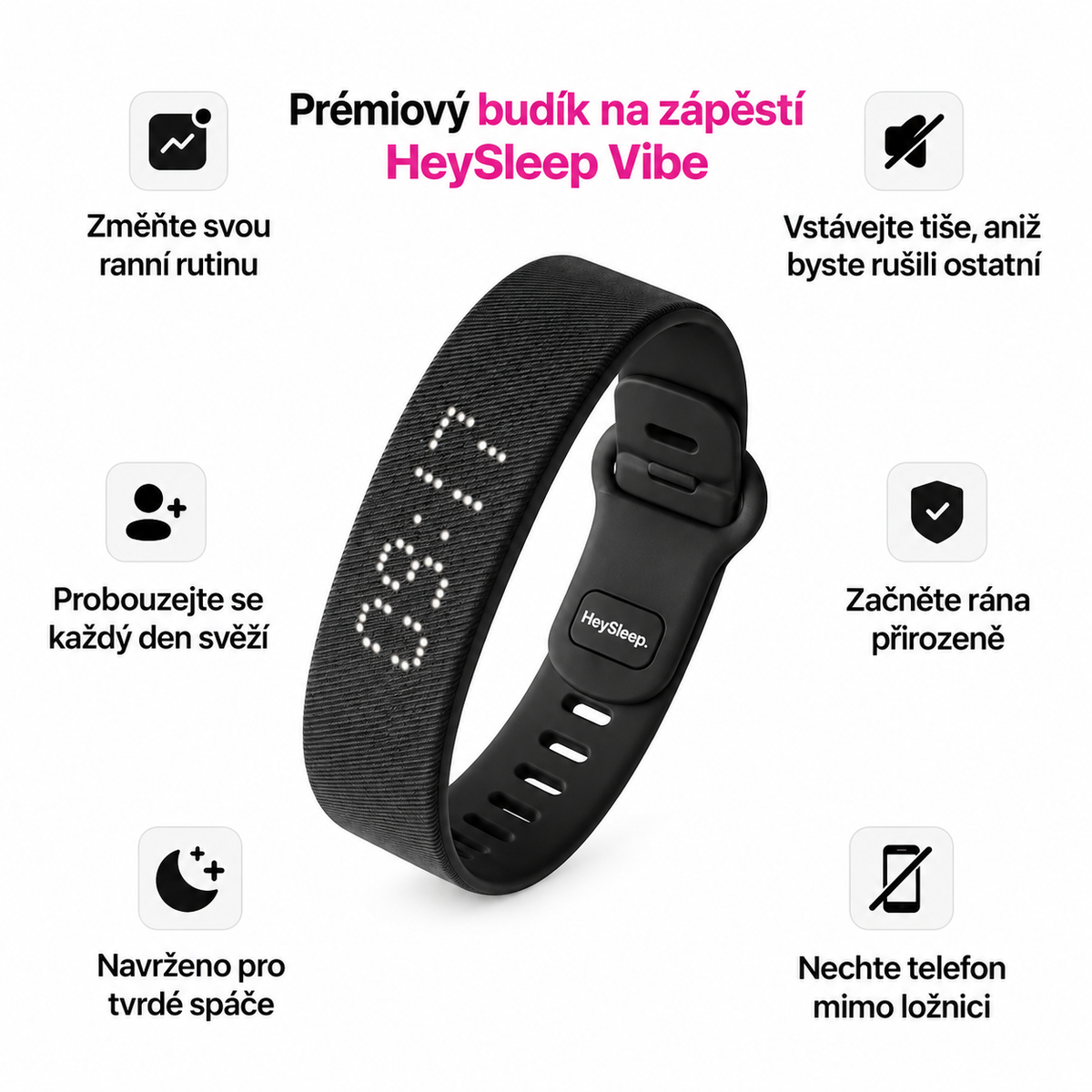 Vibrační budík